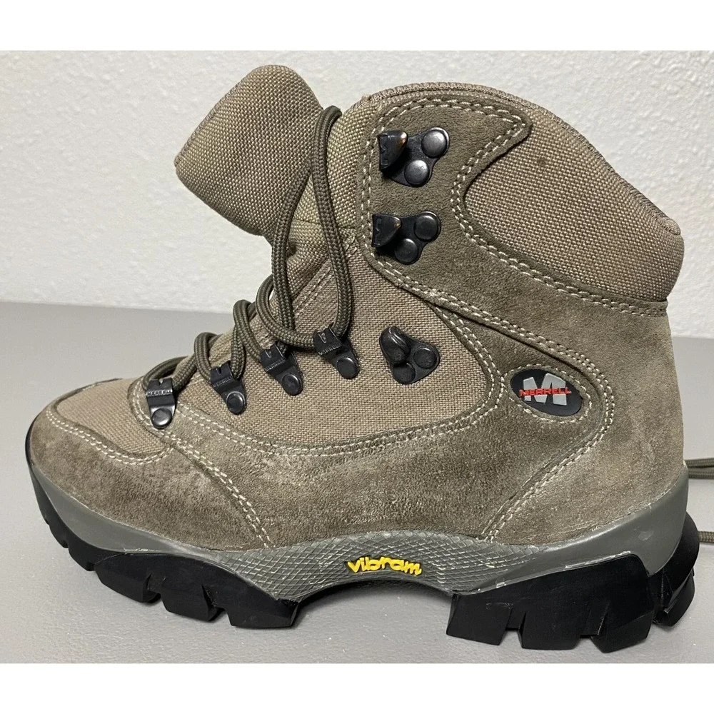 Merrell Eagle 3 Hedge Stone Brown Hiking Boots Womens Size 5